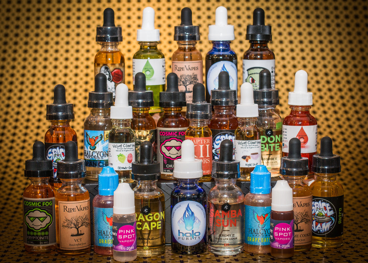 different Hangsen e liquids - juicedoutvapes