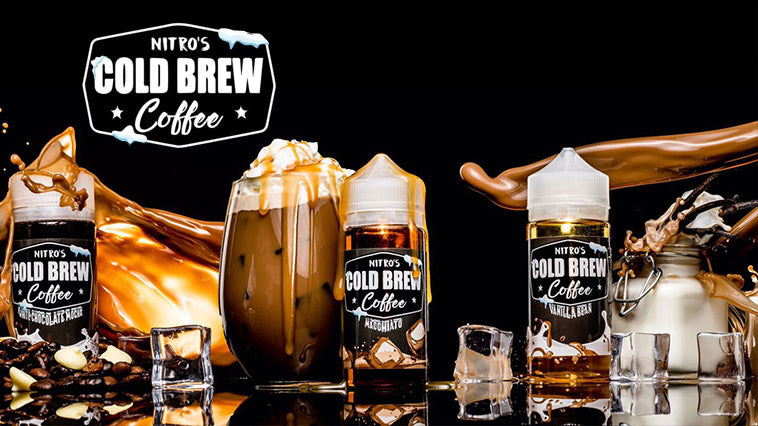 cold brew vape juice Strawberi and Cream - Nitros Cold Brew Salts main image 0