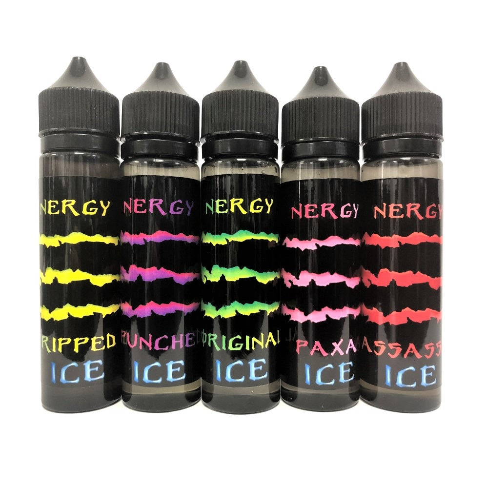Nergy 100ml Premium E Liquid 70VG/30PG Normal and Ice Range Available