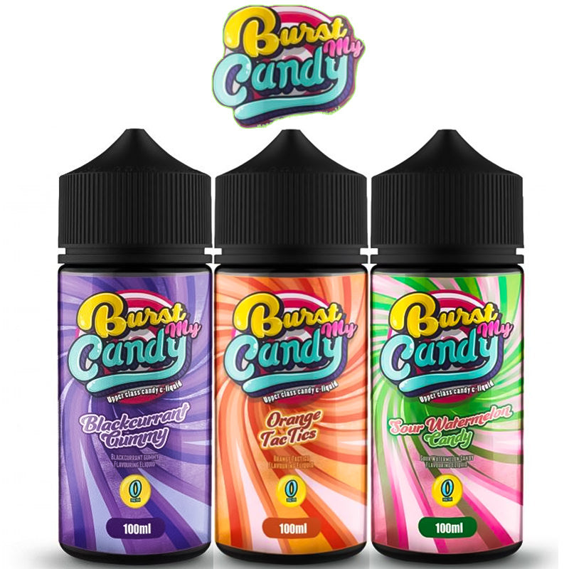 Burst My Candy 100ml 70VG UK | High VG Vape Juice