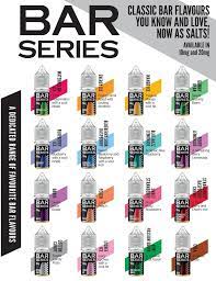 Vape Juice 100ml 10mg Bar Series Blends 10ml Nic Salts (50VG/50PG Bar Series  Blends Nicotine Salt E-liquid 10ml Price