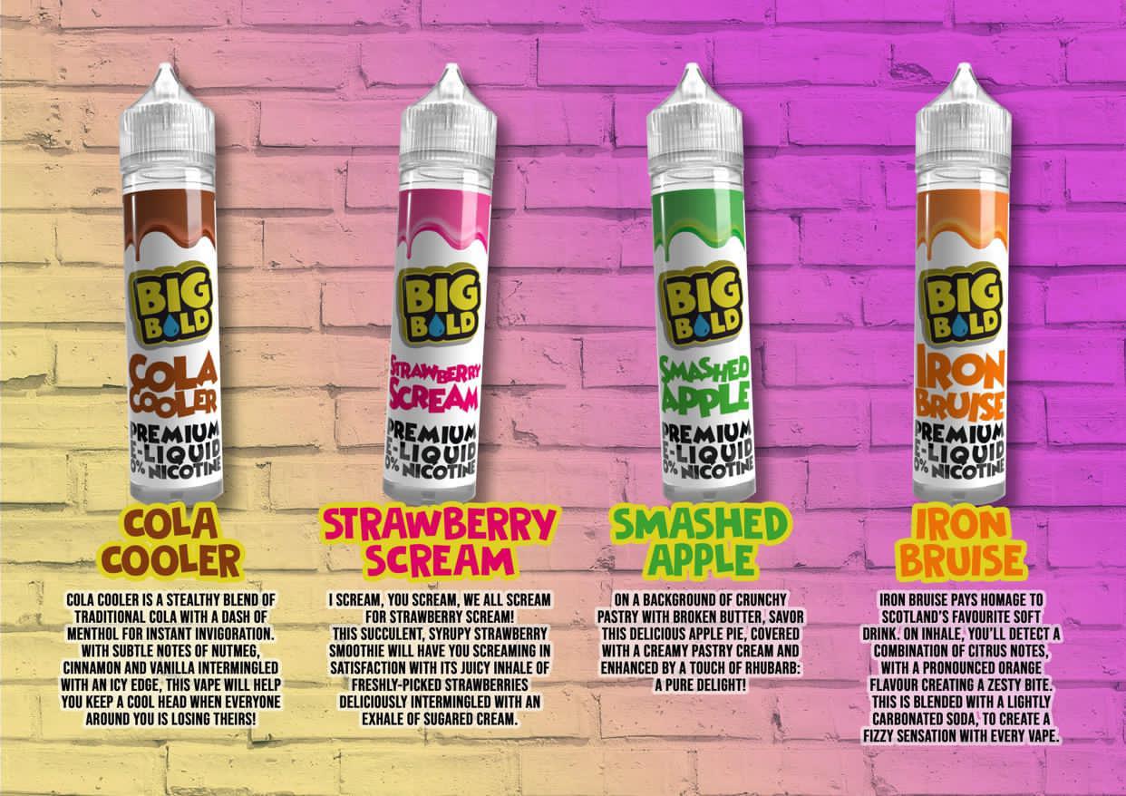 Big Bold 50ml 70VG E-Liquid UK | High VG Vape Juice | Vape Store Big Bold 50ml 70VG E-Liquid UK | High VG Vape Juice | Vape Store