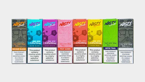 Nasty Juice Salt 10ML Premium E Liquid 10MG/20MG Vape Juice Multibuy Nasty Juice Salt 10ML Premium E Liquid 10MG/20MG Vape Juice Multibuy