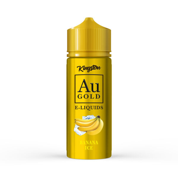 banana-ice-Kingston-au-gold-100ml-e-liquid-70vg-30pg-vape-0mg-juice-shortfill