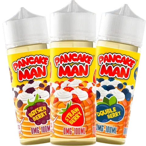 Pancake Man 100ML Premium Quality E-Liquid 70VG/30PG Vape 0MG Juice