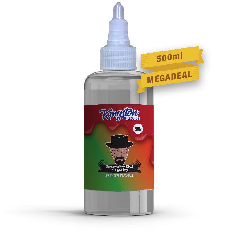 strawberry-kiwi-zingberry-kingston-500ml-e-liquid-70vg-vape-0mg-juice-shortfill