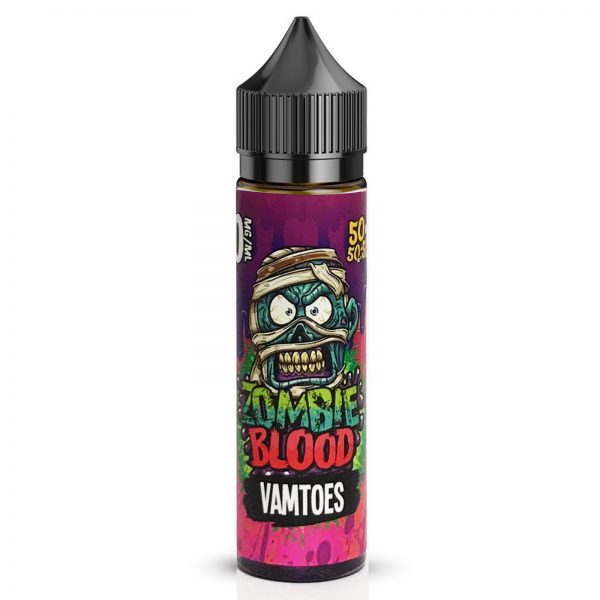 Vamtoes By Zombie Blood 50ML E Liquid 50VG Vape 0MG Juice Vamtoes By Zombie Blood 50ML E Liquid 50VG Vape 0MG Juice