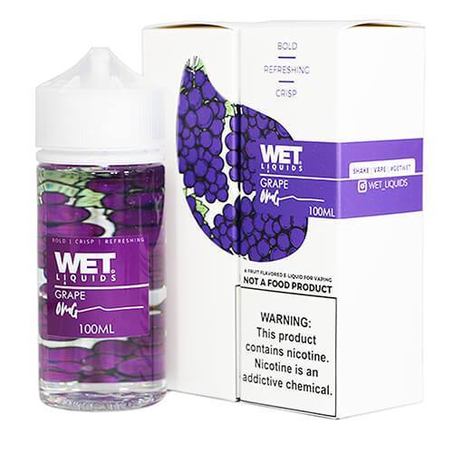 Grape by Wet Liquids 100ML E Liquid 70VG Vape 0MG Juice Grape by Wet Liquids 100ML E Liquid 70VG Vape 0MG Juice