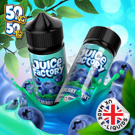 Juice-factory-Blueberry-Menthol-100ml-e-liquid-juice-vape-50vg-50pg