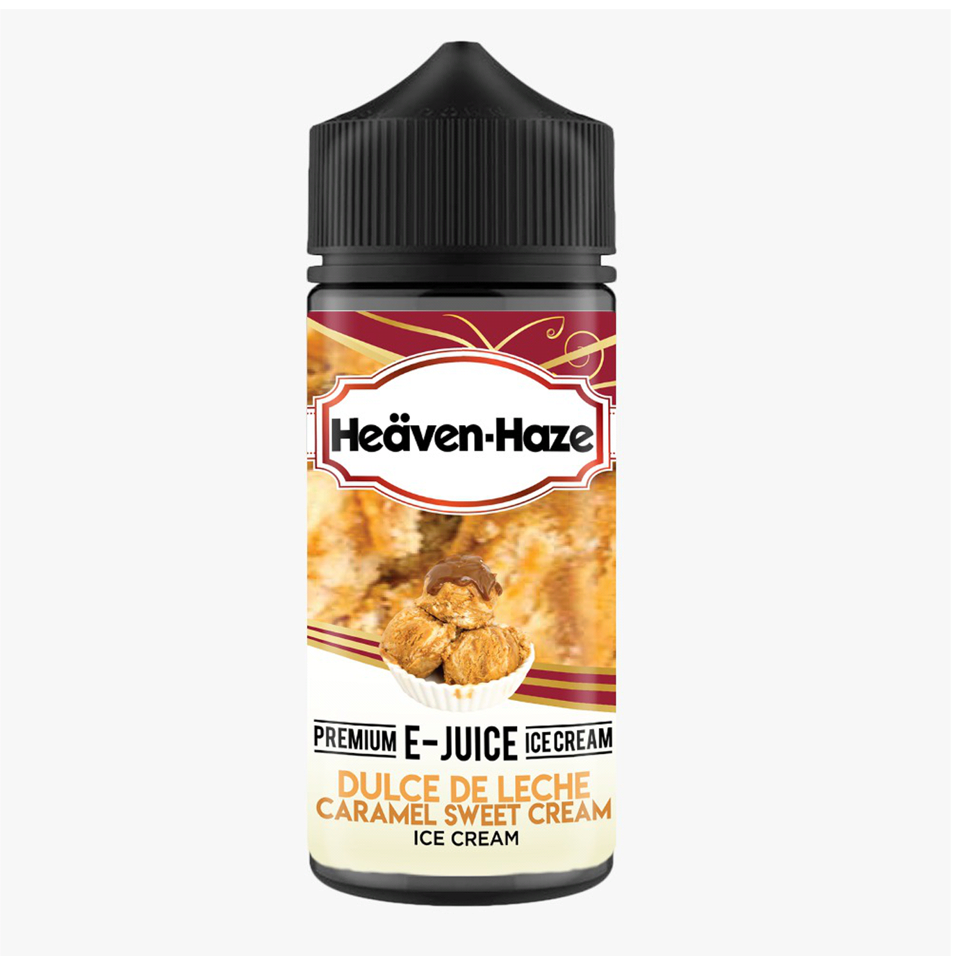 dulce-de-leche-caramel-sweet-cream-ice-cream-heaven-haze-100ml-e-liquid-70vg-vape-0mg-juice-shortfill