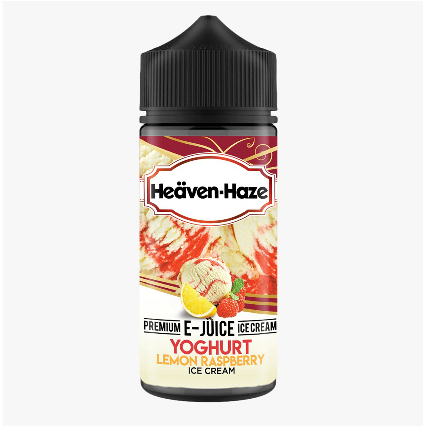 yoghurt-lemon-raspberry-ice-cream-heaven-haze-100ml-e-liquid-70vg-vape-0mg-juice-shortfill