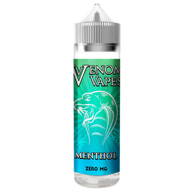 Menthol By Venom Vapes 50ML E Liquid 80VG Vape 0MG Juice Menthol By Venom Vapes 50ML E Liquid 80VG Vape 0MG Juice
