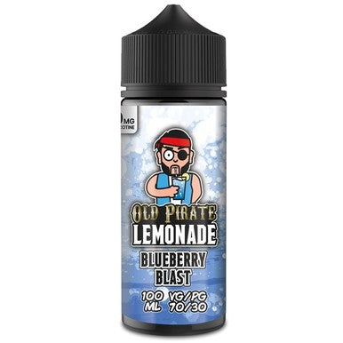 Lemonade - Blueberry Blast by Old Pirate 100ML E Liquid, 70VG Vape, 0M Lemonade - Blueberry Blast by Old Pirate 100ML E Liquid, 70VG Vape, 0M