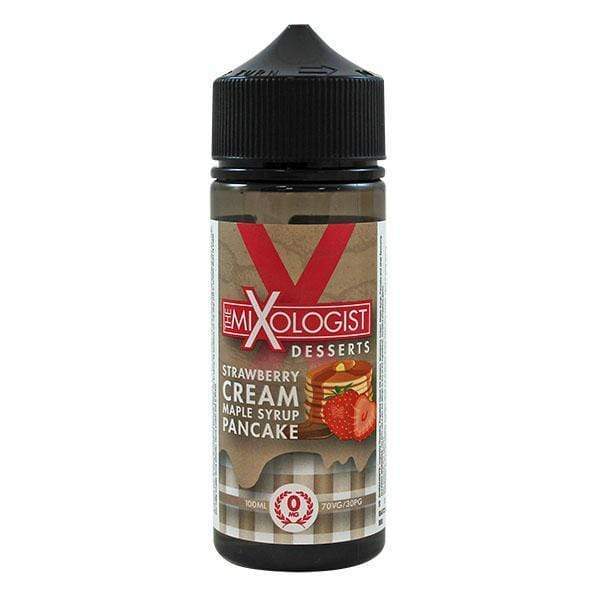 Strawberry Cream Maple Syrup Pancake by Mixologist, 100ML E Liquid, 70 Strawberry Cream Maple Syrup Pancake by Mixologist, 100ML E Liquid, 70