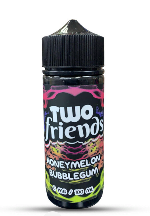 honeymelon-bubblegum-two-friends-100ml-e-liquid-70vg-30pg-vape-0mg-juice-shortfill