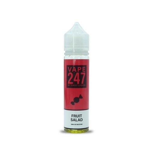 Fruit Salad By Vape 247, 50ML E Liquid 70VG Vape 0MG Juice