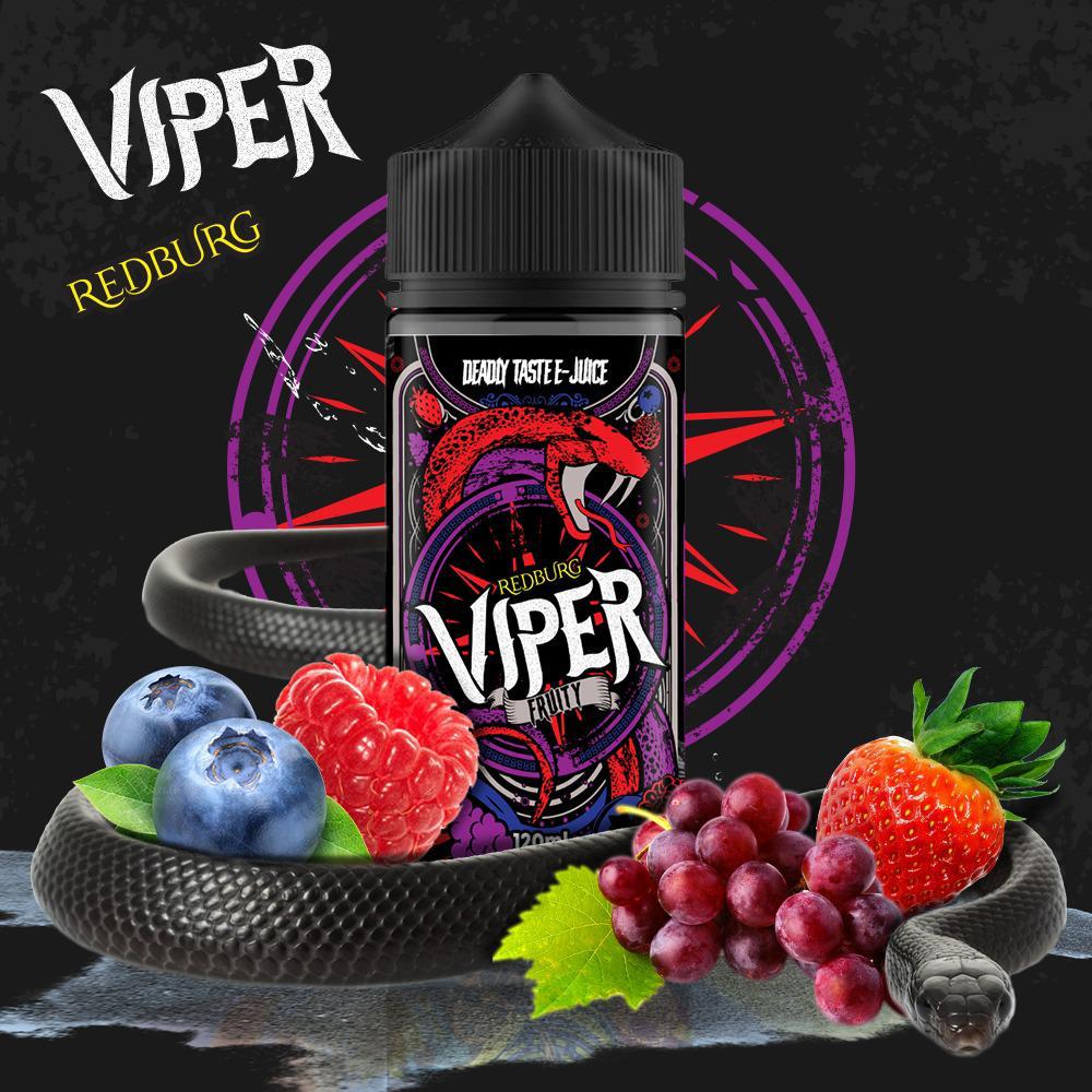 Redburg By Viper 100ML E Liquid 70VG Vape 0MG Juice Redburg By Viper 100ML E Liquid 70VG Vape 0MG Juice