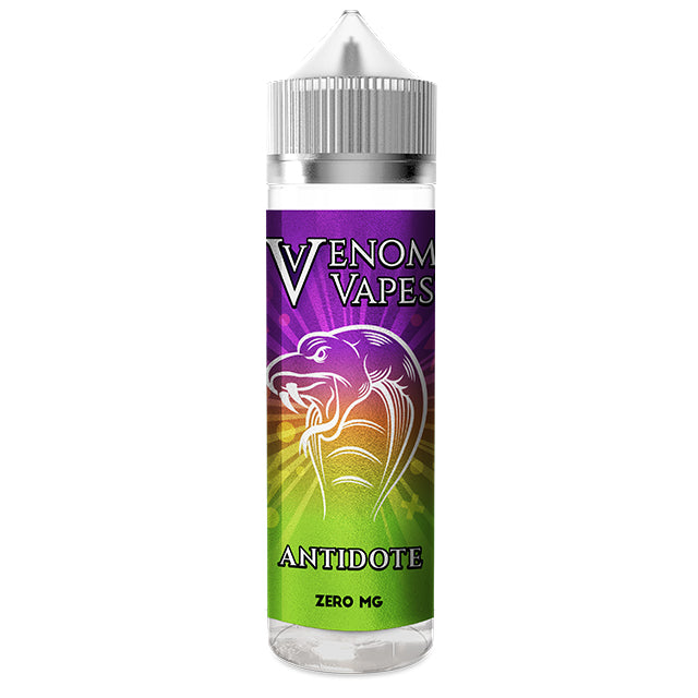 Antidote By Venom Vapes 50ML E Liquid 80VG Vape 0MG Juice Antidote By Venom Vapes 50ML E Liquid 80VG Vape 0MG Juice