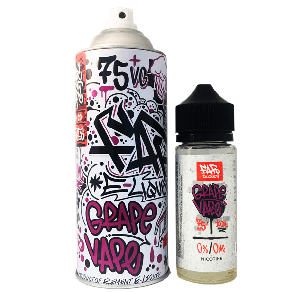 Grape Vape By Far (Element) 100ML E Liquid 75VG Vape 0MG Juice Grape Vape By Far (Element) 100ML E Liquid 75VG Vape 0MG Juice