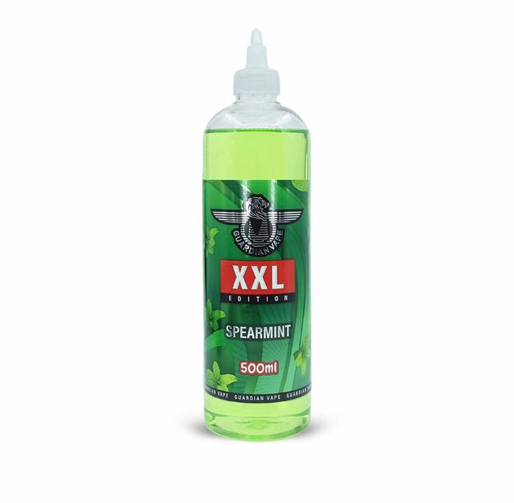 Spearmint By Guardian Vape XXL Edition 500ML E Liquid 70VG Vape 0MG Ju Spearmint By Guardian Vape XXL Edition 500ML E Liquid 70VG Vape 0MG Ju