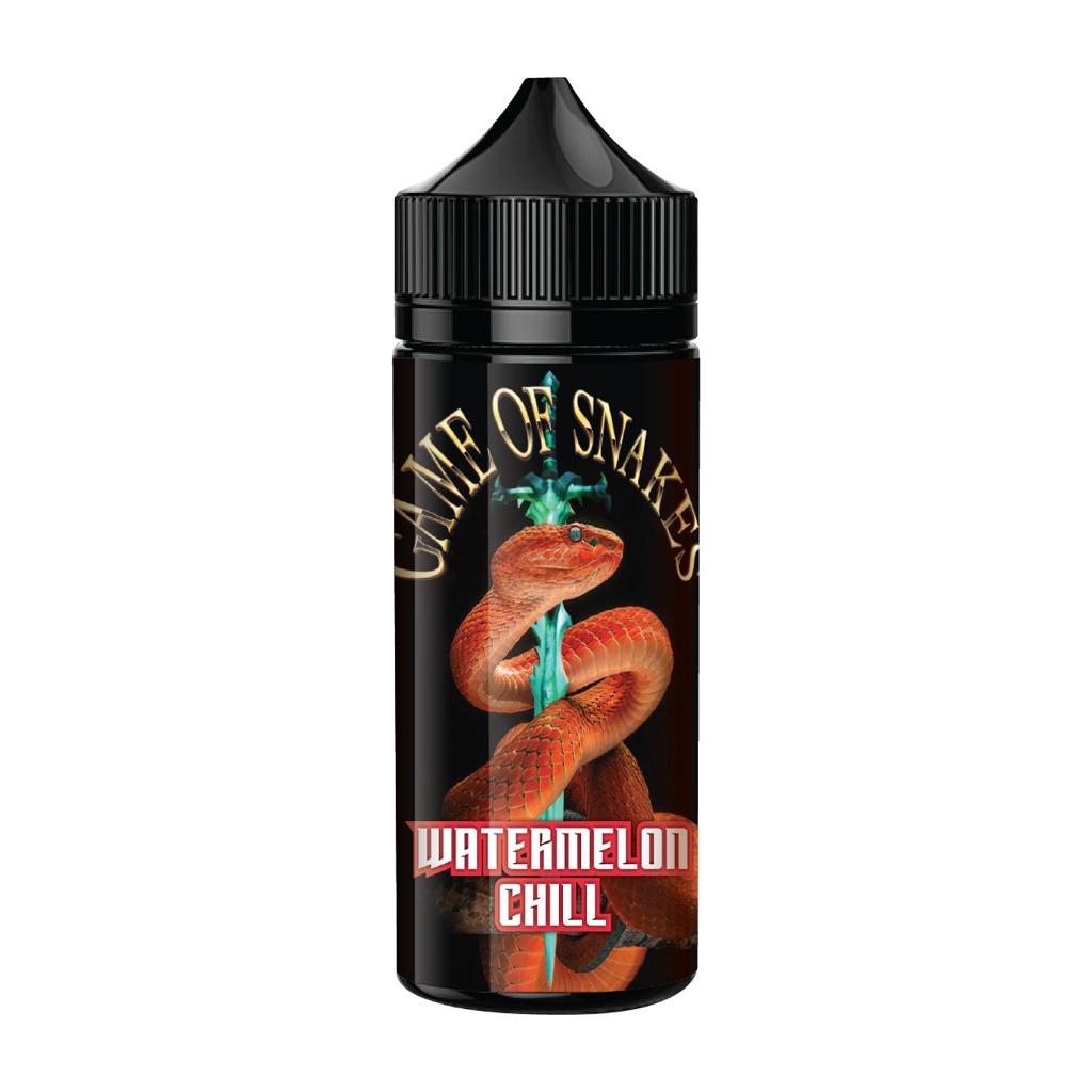 Watermelon Chill By Game Of Snakes 100ML E Liquid 70VG Vape 0MG Juice Watermelon Chill By Game Of Snakes 100ML E Liquid 70VG Vape 0MG Juice