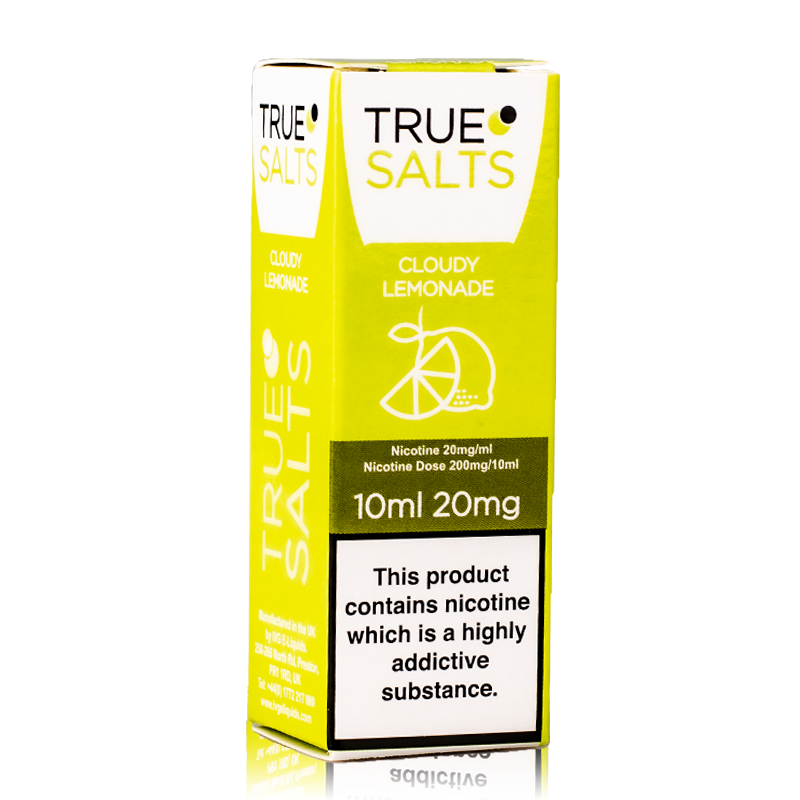 Cloudy Lemonade By True Salts Nic Salt 10ML E Liquid 10MG/20MG Vape 50 Cloudy Lemonade By True Salts Nic Salt 10ML E Liquid 10MG/20MG Vape 50
