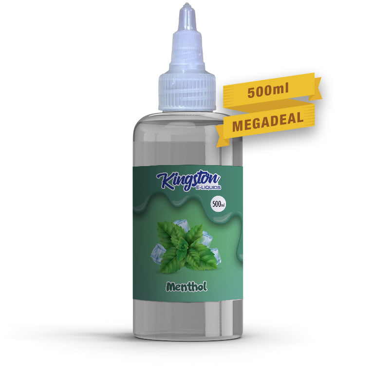 menthol-kingston-500ml-e-liquid-70vg-vape-0mg-juice-shortfill