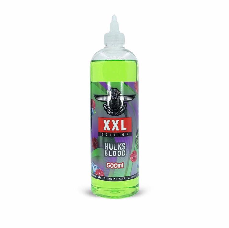 Hulks Blood By Guardian Vape XXL Edition 500ML E Liquid 70VG Vape 0MG Hulks Blood By Guardian Vape XXL Edition 500ML E Liquid 70VG Vape 0MG