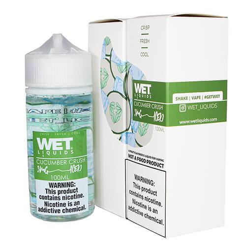 Cucumber Crush Iced by Wet Liquids 100ML E Liquid 70VG Vape 0MG Juice Cucumber Crush Iced by Wet Liquids 100ML E Liquid 70VG Vape 0MG Juice