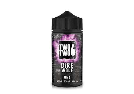 dire-wolf-bubblegum-two-two-6-226-150ml-e-liquid-70vg-vape-0mg-juice-shortfill