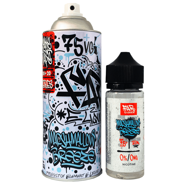 Marshmallow Breeze By Far (Element) 100ML E Liquid 75VG Vape 0MG Juice Marshmallow Breeze By Far (Element) 100ML E Liquid 75VG Vape 0MG Juice