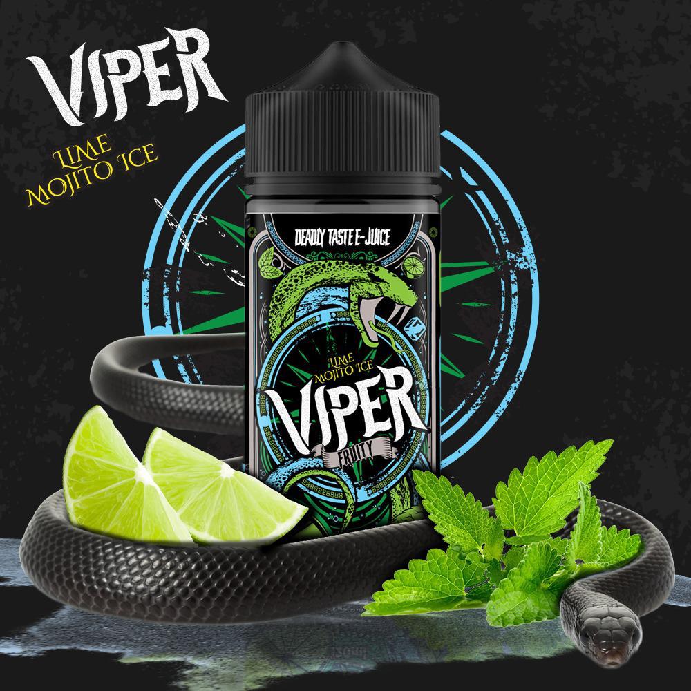 Lime Mojito Ice By Viper 100ML E Liquid 70VG Vape 0MG Juice Lime Mojito Ice By Viper 100ML E Liquid 70VG Vape 0MG Juice