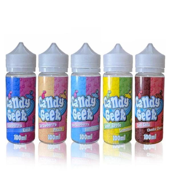 Blue Raspberry Bubblegum by Candy Geek 100ml Shortfill E Liquid E Juic Blue Raspberry Bubblegum by Candy Geek 100ml Shortfill E Liquid E Juic
