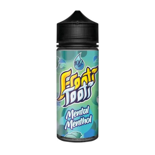 MENTAL MENTHOL E LIQUID BY FROOTI TOOTI 100ML SHORTFILL 70VG VAPE MENTAL MENTHOL E LIQUID BY FROOTI TOOTI 100ML SHORTFILL 70VG VAPE