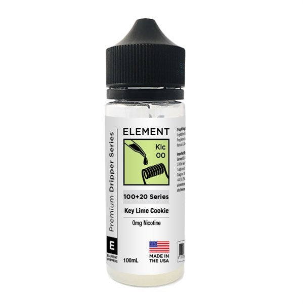 key lime cookie vape juice Key Lime Cookie Element. 100ML E-Liquid, 0MG Vape 80VG/20PG Juice