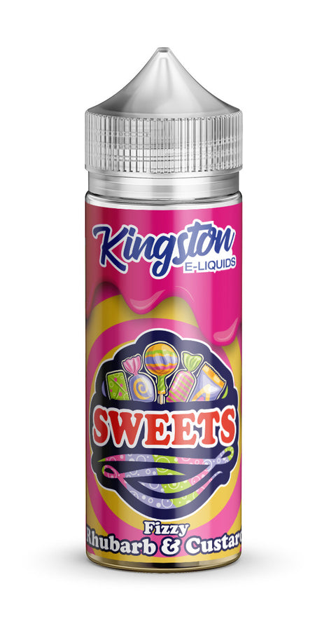 Kingston-Fizzy-Rhubarb-N-Custard-100ml-e-liquid-juice-70vg-vape-shortfill-bottle-buy-online