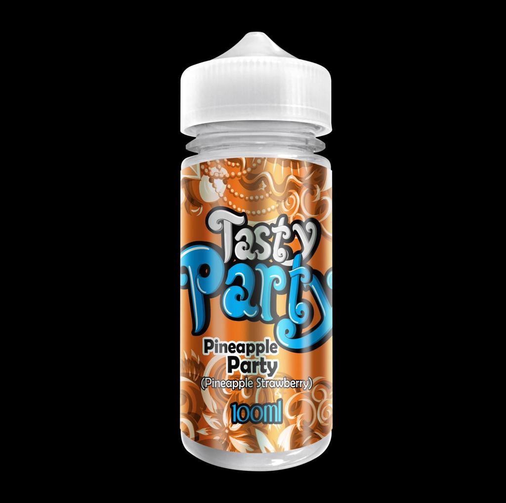 Tasty-party-Pineapple-Party-Party-100ml-e-liquid-juice-vape-70vg-shortfill