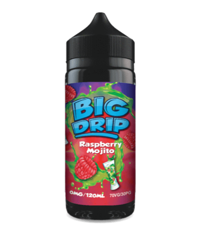 E-liquid-vape-big-drip-Raspberry-Mojito-100ml-juice-70vg