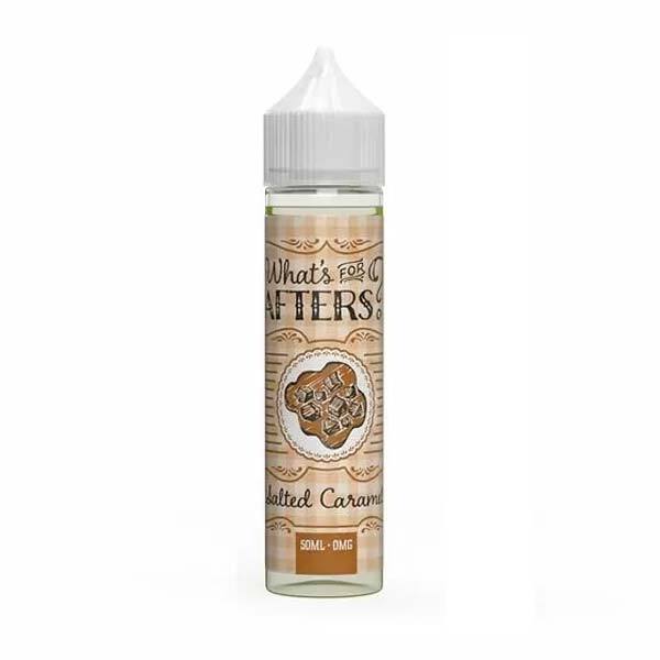 salted-caramel-what's-for-afters?-50ML-E-liquid-0MG-Vape-70VG-Juice-shortfill-sub-ohm