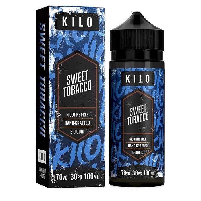 Sweet Tobacco Flavour by Kilo, 100ML E Liquid, 70VG Vape, 0MG Juice Sweet Tobacco Flavour by Kilo, 100ML E Liquid, 70VG Vape, 0MG Juice