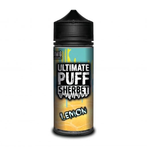 lemon sherbet vape juice Ultimate Puff Sherbet – Lemon 100ML Shortfill