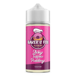 sticky-toffee-pudding-baker's-fog-100ml-e-liquid-70vg-30pg-vape-0mg-juice