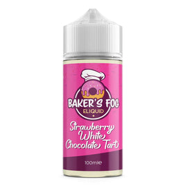 strawberry-white-chocolate-tart-baker's-fog-100ml-e-liquid-70vg-30pg-vape-0mg-juice
