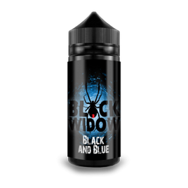 black-widow-black-and-blue-100ml-e-liquid-juice-sub-ohm-shortfill-50vg-vape