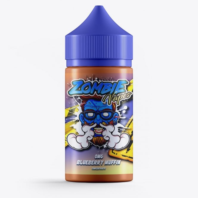 Blueberry Muffin By Zombie Vapes, 50ML E Liquid, 70VG Vape, 0MG Juice Blueberry Muffin By Zombie Vapes, 50ML E Liquid, 70VG Vape, 0MG Juice