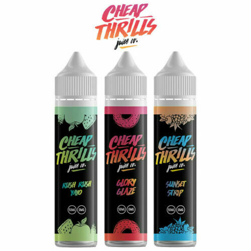 Sunset strip by Cheap Thrills 50ml E Liquid Juice 70vg Vape Shortfill Sunset strip by Cheap Thrills 50ml E Liquid Juice 70vg Vape Shortfill
