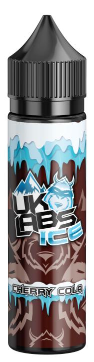 UK Labs Cherry Cola Ice E Liquid E Juice 70vg Vape 50ml Shortfill