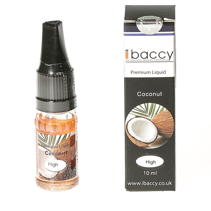 COCONUT IBACCY 10ML TPD E LIQUID JUICE 6MG/12MG/18MG MULTIBUY COCONUT IBACCY 10ML TPD E LIQUID JUICE 6MG/12MG/18MG MULTIBUY