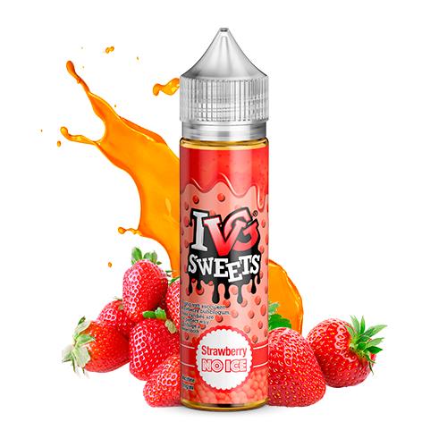 STRAWBERRY NO ICE ELIQUID BY I LOVE VG IVG SWEETS 50ML SHORTFILL E LIQ STRAWBERRY NO ICE ELIQUID BY I LOVE VG IVG SWEETS 50ML SHORTFILL E LIQ