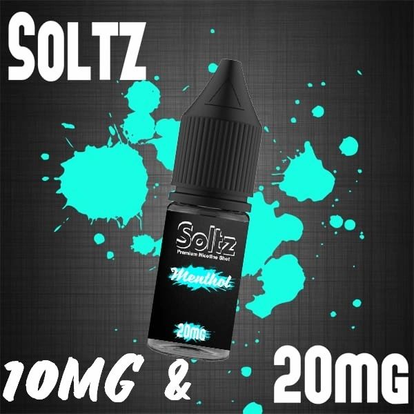 premium menthol vape flavor Menthol by Soltz, Premium Nicotine Salt, 10ML E Liquid, 10MG/20MG Vape